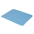 thumbnail image 4 of 1 Pc Pet Mat Cooling Water Absorbing Sofa Pet Pad Foldable Portable Cool Fiber Animal Mat Summer Cat Dog Cooling Mat Pet Supplie blue M(60*50cm), 4 of 9