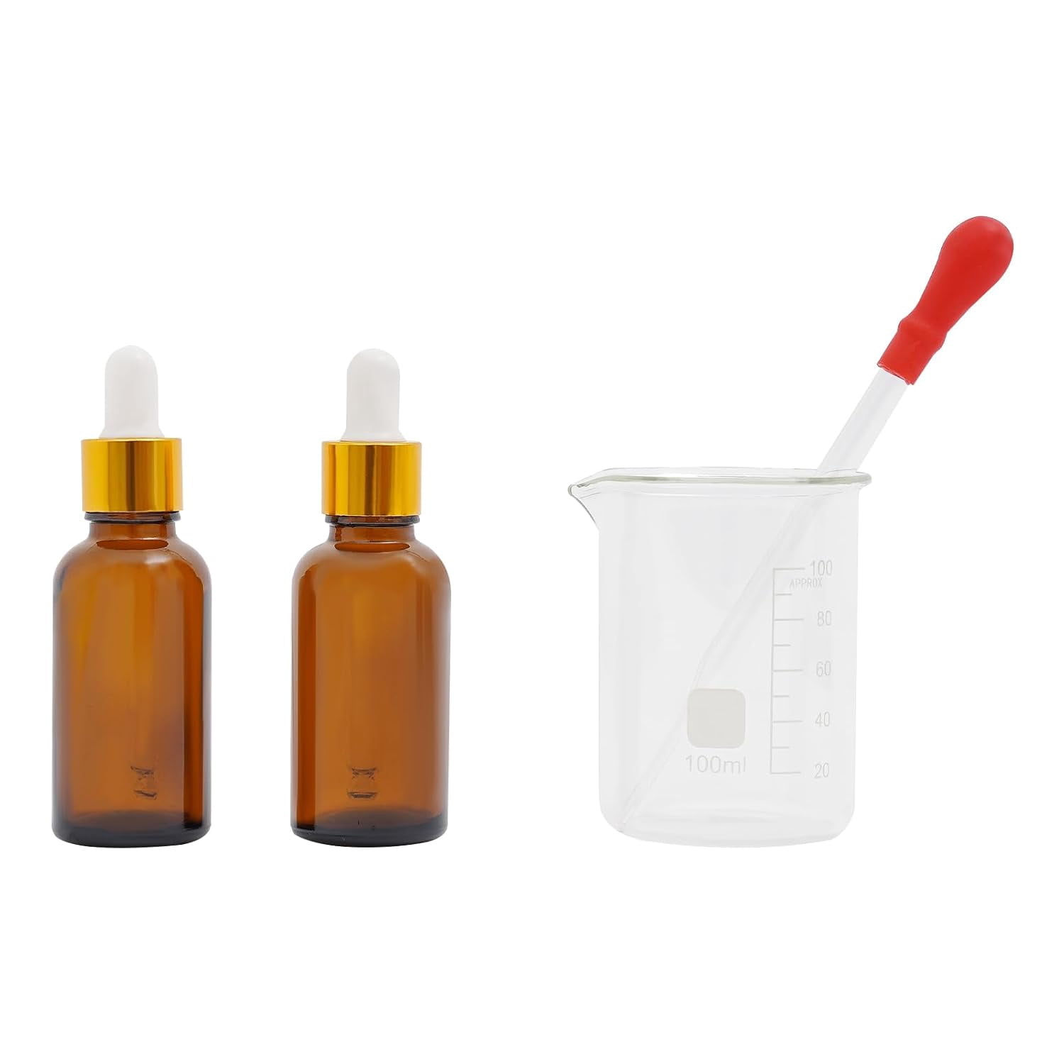 500ml Water Distillation Kit, Full Glass Steam Distillation Equipment for Essential Oil Extraction, Flower Petal Purification & Pure Dew Collection - Complete Distillation Kit for Home & Lab Use