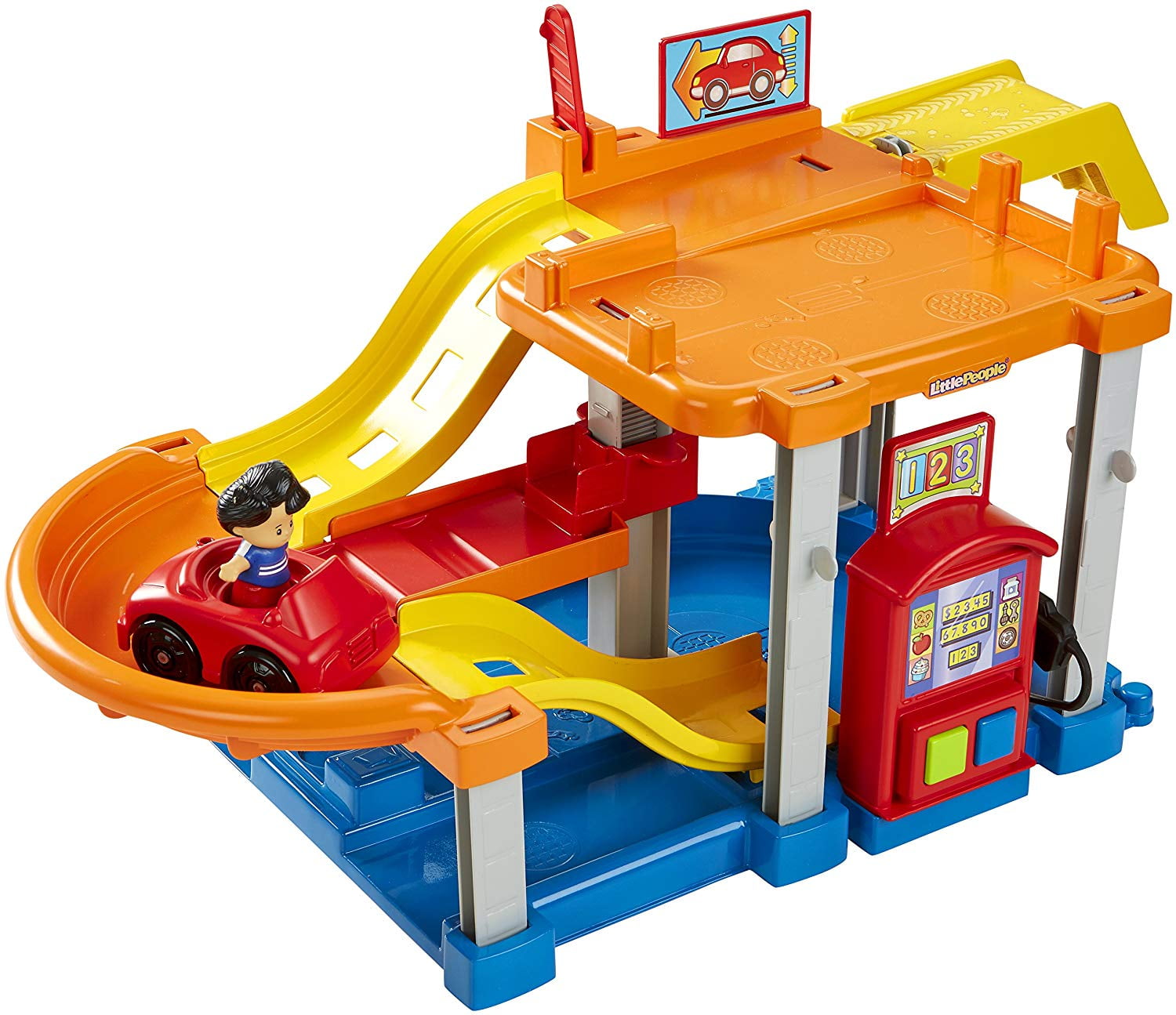 fisher price rollin ramps garage