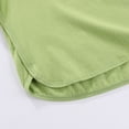 thumbnail image 3 of YOUYEDIAN Summer Tops for Kids Comfortable Cotton Solid Color Short Sleeve Boys Girls T-Shirt Casual Round Neck Basic Tops (Green, 8-9 Years), 3 of 7