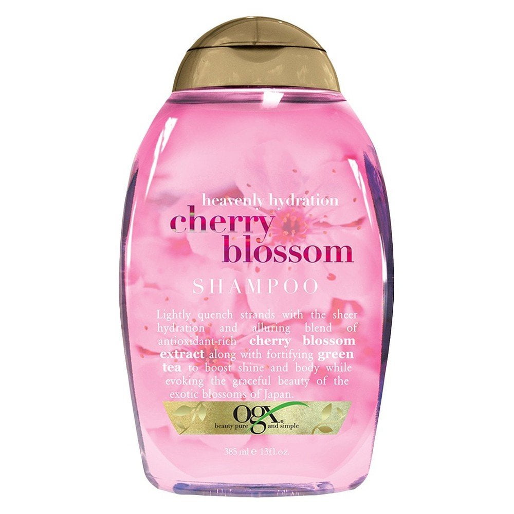 Umeki afbryde serie OGX Heavenly Hydration Cherry Blossom Shampoo, 13 Oz - Walmart.com