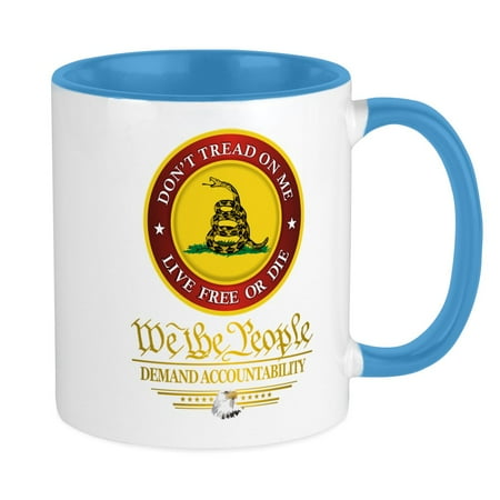 

CafePress - DTOM We The People - Ceramic Coffee Tea Novelty Mug Cup 11 oz
