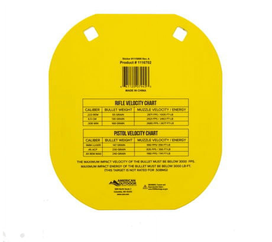 Caldwell AR500 8" Caldwell Metal Target