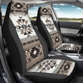 thumbnail image 3 of Garronmavis Aztec Front Car Seat Cover 2 PCS Vehicle Protector Breathable Front Seats Covers fit for Most of SUV,Sedan,Trucks, 3 of 7