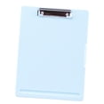 thumbnail image 2 of Portapapeles con almacenamiento tamaño A4 organizador de portapapeles carpeta de archivos plegable enfermería Azul claro, 2 of 8