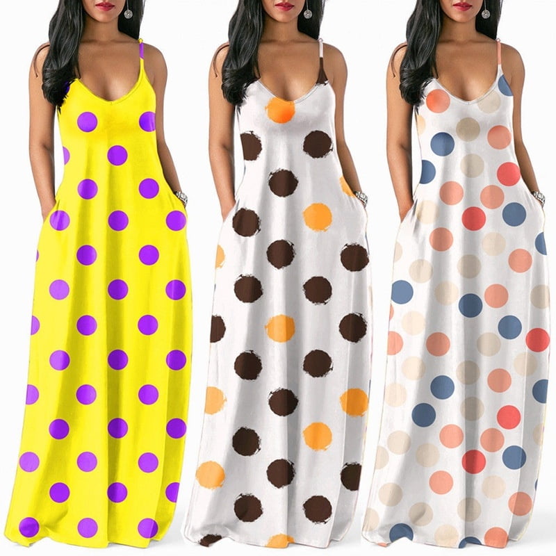 walmart polka dot dress