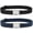 D-black+blue, variant on Kids Adjustable Magnetic Belt Boys Girls Elastic Belt with Easy Magnetic Buckle for Back to School Girls