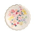 thumbnail image 3 of Juego de platos de papel Meri Meri Floral, borde festoneado, 21 cm, 3 of 6