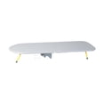 thumbnail image 3 of DimyFew Table Ironing Board with Iron Stand, Space Saving, Stable Mini Ironing Board for Dorm Laundry Room Home Gray Yellow, 3 of 8