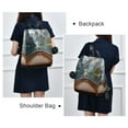 thumbnail image 4 of FORMRS Women's Travel Backpack Purse Anti-Theft Hidden Pockets Casual Shoulder Bag, Wooden Boat, 4 of 7