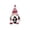C, variant on Christmas Gnome Plush Figurine Nordic Faceless Tomte Doll with Tall Knit Hat & Beard for Tabletop Mantel Shelf Decor Available in Multiple Styles