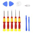 thumbnail image 1 of Moyic Kit de herramientas de reparación de teléfonos móviles 11 en 1, juego de destornilladores de herramienta de apertura de palanca Spudger para Teléfono y Comunicación, 1 of 8