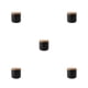 thumbnail image 1 of Tarro de almacenamiento de cerámica Monstrate negro pequeño antideslizante duradero ligero y práctico, 1 of 6