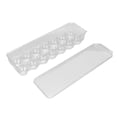 thumbnail image 3 of Egg Storage Container,14 Grid Egg Holder Egg Storage Box Plastic Egg Holder Achieve More, 3 of 14