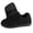 Black, variant on Ravelier Women’s Wide Slip-Resistant Diabetic Slipper, Adjustable Strap