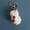 Nine-tailed Fox Capi, variant on Super cute cartoon hand-woven capybara doll, funny unicorn capybara pendant, capybara bag accessory