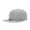 Grey, variant on Decky 6032 5 Panel High Profile Relaxed Cotton Blend Rope Hat-Black