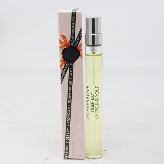Flowerbomb Tiger Lily by Viktor & Rolf Eau De Parfum 0.34oz Spray New With Box