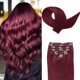 thumbnail image 1 of Extensiones de cabello humano real Tuquqe con clip, 22 pulgadas, 75 g, 1 of 6