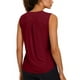 thumbnail image 5 of TaTaai Women Casual Solid Color Crew Neck Sleeveless Pullover Top Soft Comfy Breathable Fabric Simple Basic Style Versatile Top For Daily Work Party Vacation Gift, 5 of 7