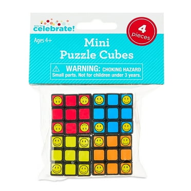 Multi-Color Children Mini Puzzle Cube Party Favors, 4 Count, by Way To Celebrate