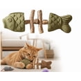 thumbnail image 4 of 2026 New Creative Fish Bone Cat Dental Chew Toy -Natural Catnip & Silvervine Teeth Cleaning Stick, Fix Cat Dental Health, Durable Wooden Feline Tooth Care Tool, 4 of 5