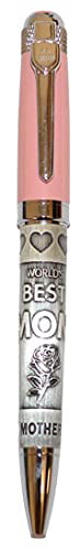 Dazzling Pewter Ink writing Pen with sparkly Crystals in gift box FREE SHIPPING 