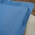 thumbnail image 3 of Superior Cascade Cotton Decorative Bedspread and Sham Set, Full, Denim Blue, 3 of 5