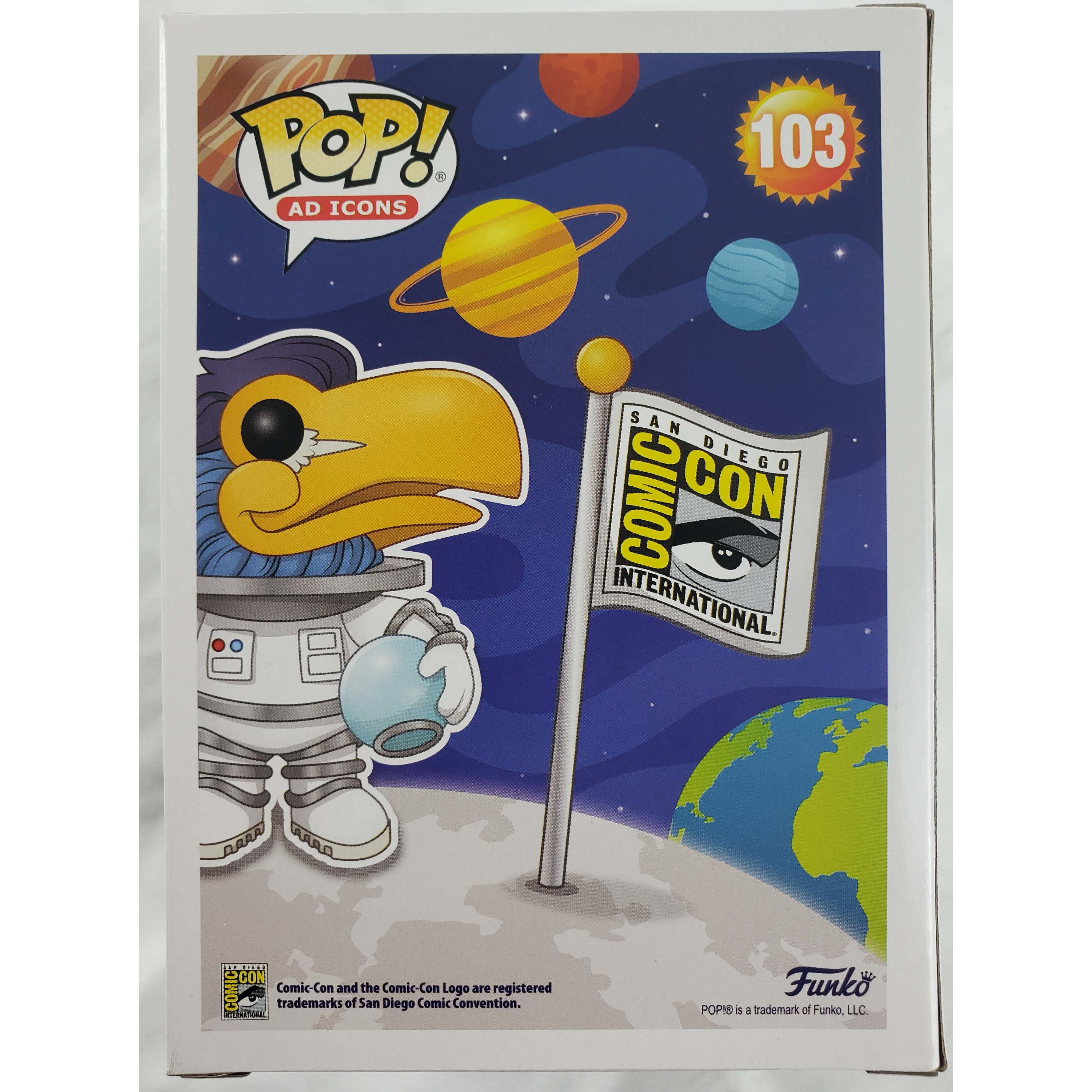 Funko Pop Toucan Sam As Superhero Ad Icons 2020 SDCC Exclusive Official Sticker 
