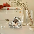 thumbnail image 6 of TOPRenddon Christmas Decor for Table, Christmas Decorations Indoor,Christmas Gifts for mom friends,Office Desk, Mantel, Shelf - Acrylic Heart Shaped Gifts for Women/Girls, 6 of 6