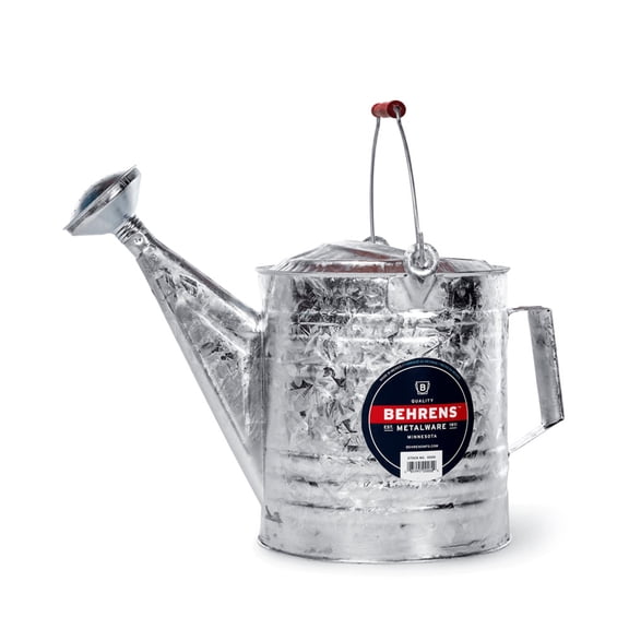 Behrens 2.5 Gallon Weatherproof Hot Dipped Steel Watering Can with Handles