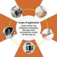 thumbnail image 5 of Household Mold Remover Gel 1-5 Pieces Large Capacity Mildew Cleaner for Bathroom Toilet Washing Machine Seal Kitchen Sink, 5 of 5