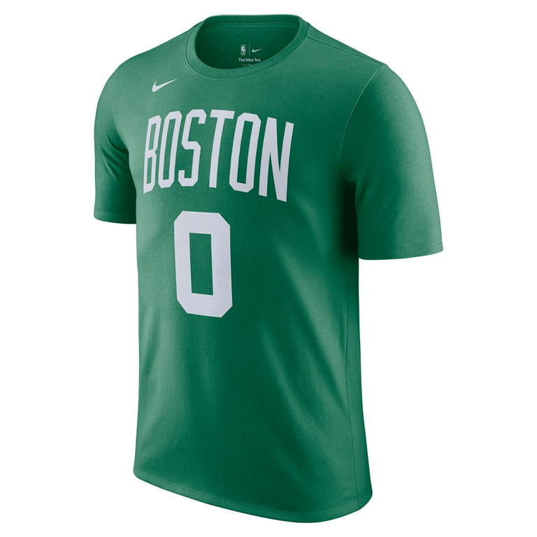 Nike Men s Boston Celtics Jayson Tatum 0 Green T Shirt Large