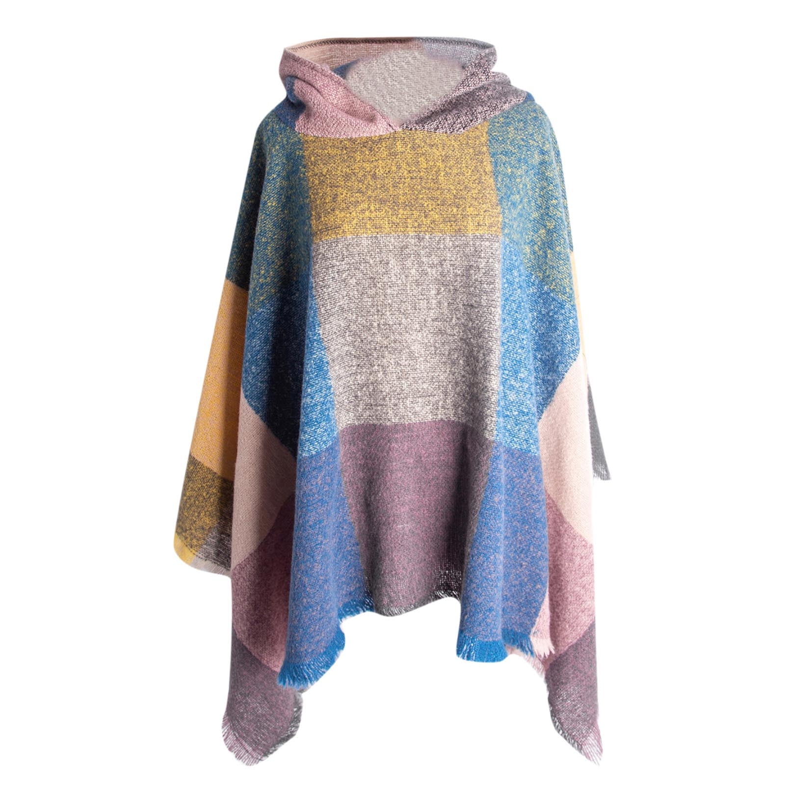 Cardigan for Women Summer Women Autumn Fashion Plaid Shawl Wrap