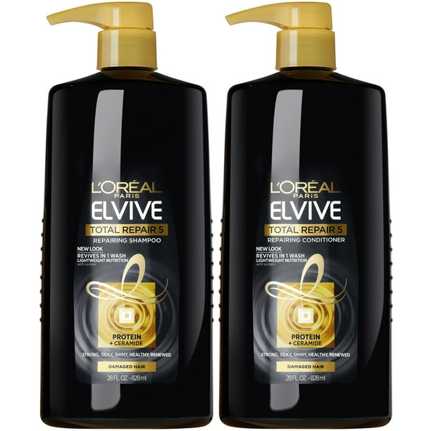 L'Oreal Paris Elvive Total Repair 5 Repairing Shampoo and Conditioner