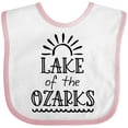 thumbnail image 3 of Inktastic Lake of the Ozarks Sun and Lake Boys or Girls Baby Bib, 3 of 4