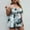 Dark Blue, variant on 2023 New Swimsuits Arrving!TIANEK Pretty Women One-Piece Swimwear Fashion Mother's Day Strapless Summer Sleeveless beach soccer Printed Swimsuit Clearance