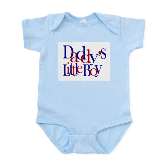 CafePress - Daddy's Little Boy Infant Bodysuit - Baby Light Bodysuit, Size Newborn - 24 Months