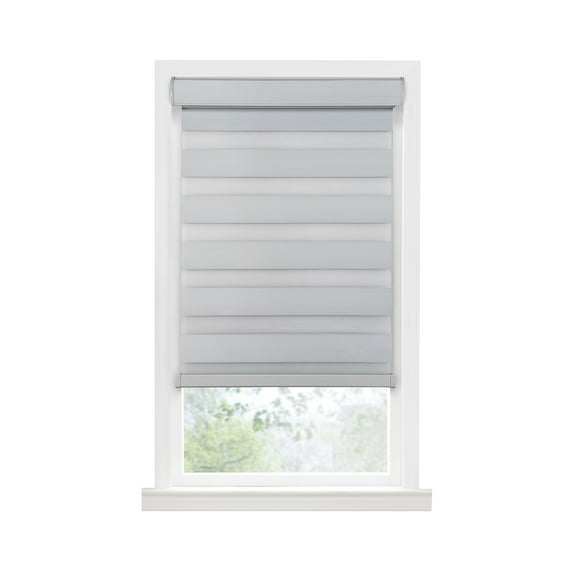 Traditional Elegance Cordless Sublime Sheer Double Layered Shade 48x72 - Linen