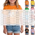 thumbnail image 2 of Ulanda Halloween Shirts for Girls Pumpkin Ghost Graphic Tshirts Cotton Short Sleeve Tee (Grey, 3-4 Years), 2 of 3