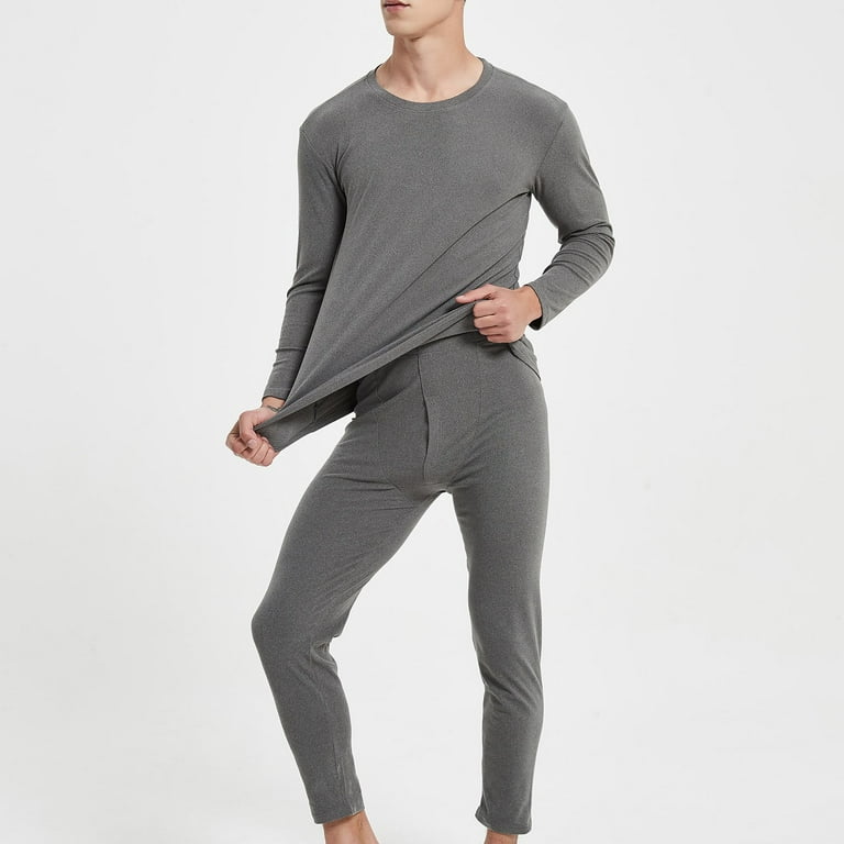 Gaiseeis Men's Ultra Soft Thermal Underwear Long Johns Sets With