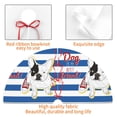 thumbnail image 4 of Lsque Bulldog Friend Print Christmas Tree Skirt, Tree Skirt with Ties or Velcro, Perfect for Holiday Decorations, Halloween, and New Year-48", 4 of 7