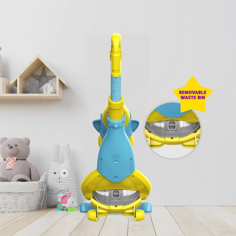 Pinkfong Baby Shark Children's Cordless Vacuum with Real Suction Powe for  Hard Floor and Carpet 