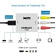 thumbnail image 4 of Wartleves Convertidor HDMI a RCA AV Adaptador de vídeo compuesto CVBS Wii 1080p W1H6 NES, 4 of 7