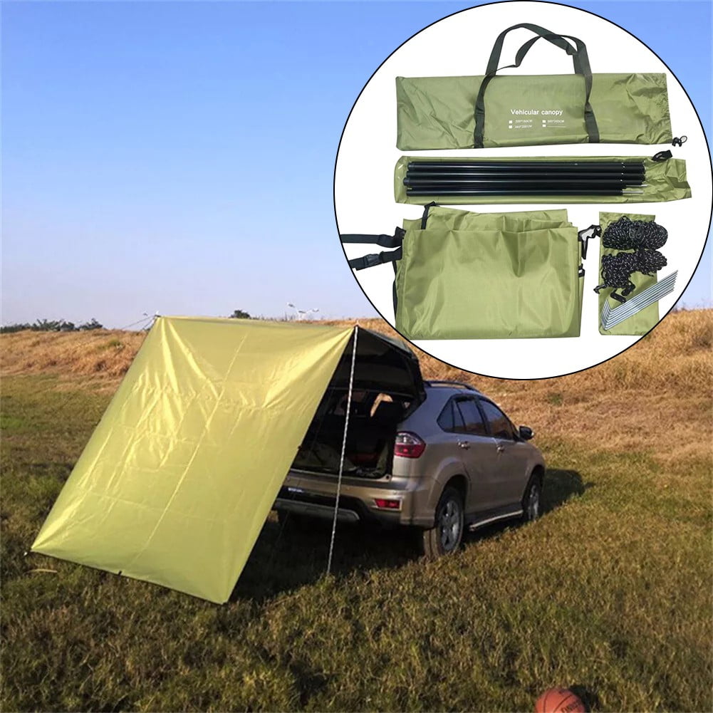 Car Side Awning Rooftop Tent Waterproof Side Tent For Outdoor Camping 300*150cm