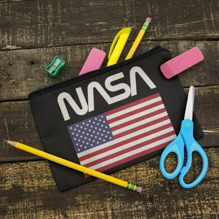 NASA Official Worm Logo United States USA Flag Pencil Pen