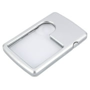 Magnifier Loupe Magnifying Glass 3X 6X Glass Lens Square Portable Magnifier