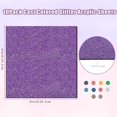thumbnail image 2 of Láminas acrílicas Adrattnay Glitter 20,3 x 20,3 cm, 3 mm, 10 colores, 2 of 7