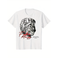 thumbnail image 1 of Men's Casual Crew Neck T-Shirt - Street Style, "Don't Go Bankrupt Just to Look Rich" Positioning Print, 100% Cotton, 180 g/m2 Slight Stretch Knit Fabric - all-Season Wear | Smooth Fabric | Machine Wa, 1 of 6