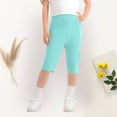 thumbnail image 5 of Coerni Girls' Athletic Bike Shorts Dance Yoga Running Soccer Kids Compression Shorts Girls Athletic Leggings Mid Length Short Pants, 5 of 5